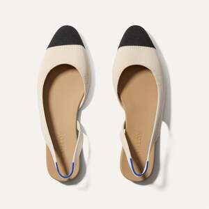 Rothy's The Almond Slingback - Conch Captoe Size 12 Wide